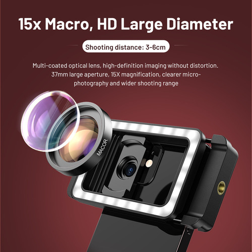 Nueva Lente Macro Apexel 2023, Lente De Cámara Para Teléfono