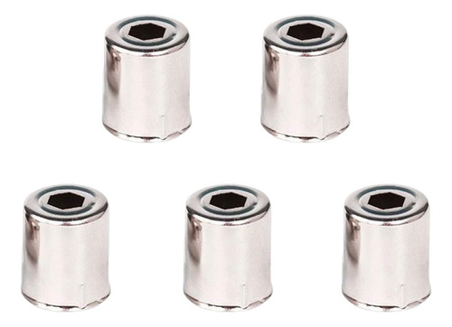 4 Kit De Reparación Para Tapa De Gris Oscuro 18x15mm