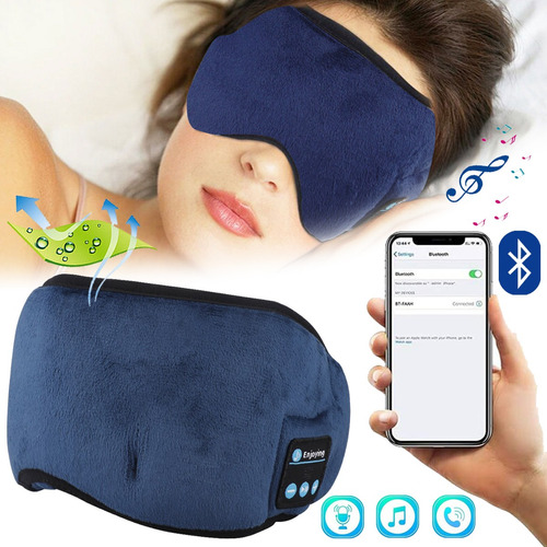 Antifaz Para Dormir Bluetooth Con Auriculares