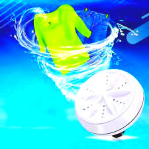 Imagem 2 de 6 de Mini Maquina Lavar Roupas Leve Portatil Multifuncional Usb