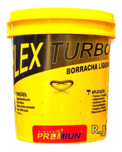 Borracha Liquida Flex Turbo 18kg Impermeabiliza E Protege 