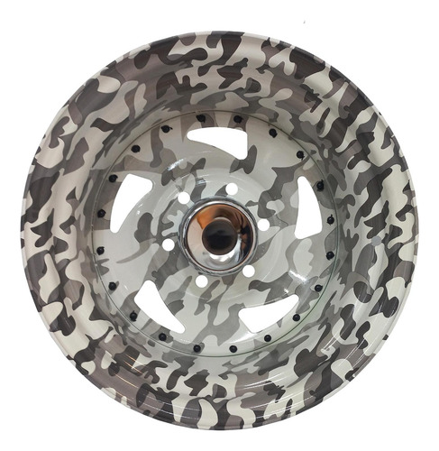 Set 4 Llantas - 16x10 5x139 Et-38 Water-tp Camuflado-direcc