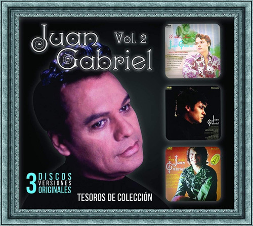 Juan Gabriel Tesoros De Coleccion Vol. 2 3cds