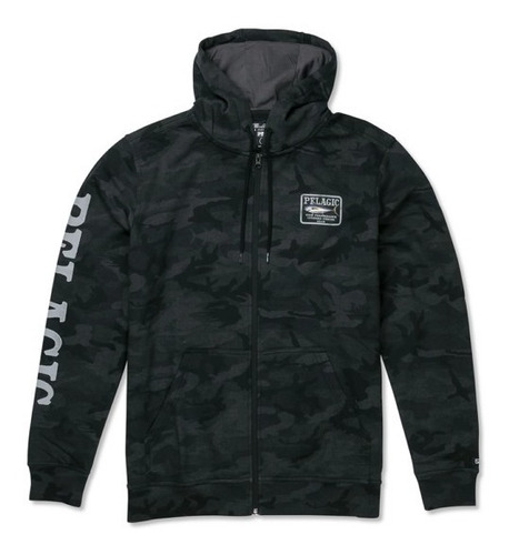 Sudadera Pelagic Con Capucha Game Fish Negro 1061213003