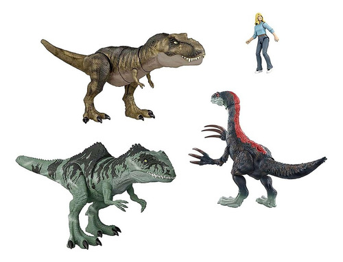 Conjunto De Batalla Épico Jurassic World Dominion Dinosaurio