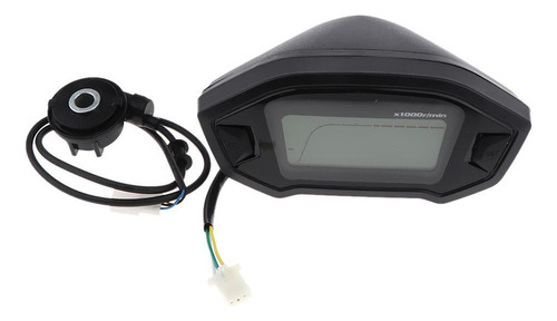 Cuentakilómetros Universal Para Motocicletas Con Retroilumin