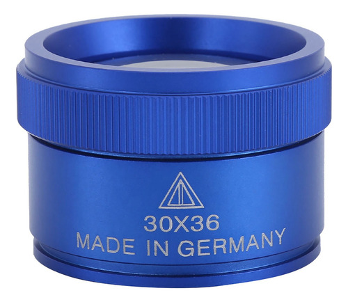 Lupa Portátil Azul, Lupa De Mano 30x Para