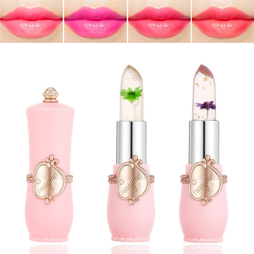 Lpiz Labial De Gelatina De Flores, Lpiz Labial De Aloe Vera,