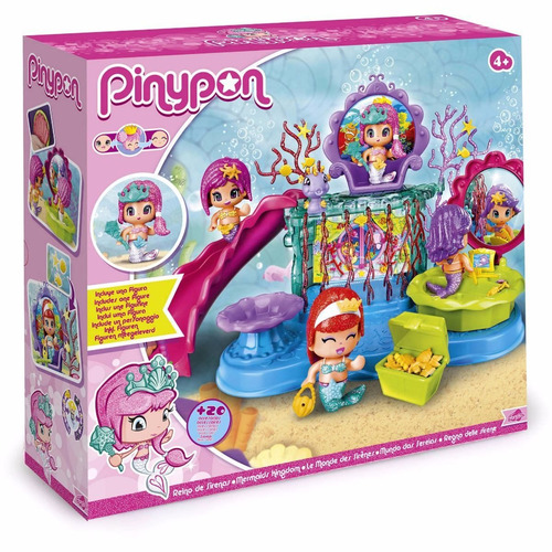 Piny Pon Reino De Sirenas Set Grande Pinypon Castillo Sirena