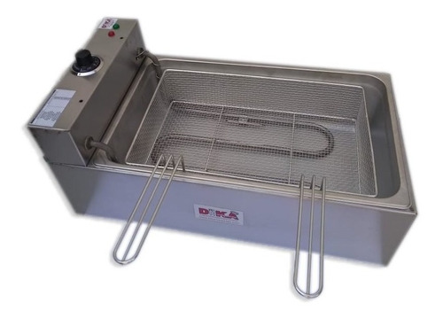 Fritadeira Elétrica Industrial 12 Litros Cesto Gigante 5000w