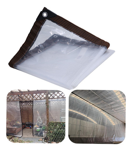 Lona Impermeable A Prueba De Polvo, Lona Transparente 2mx3m
