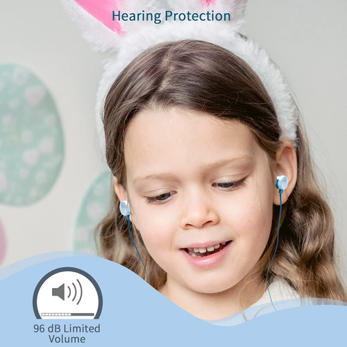 Auriculares Anruk Cute Donut Para Niños Con Micrófono Y Fund