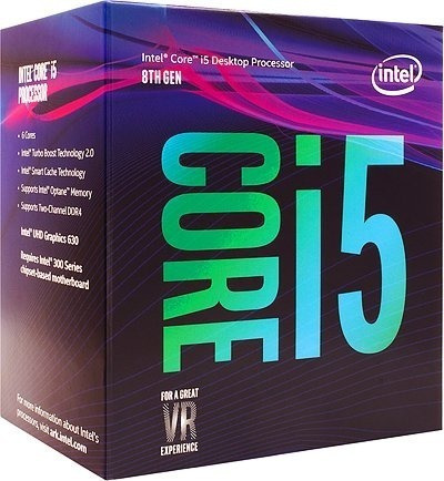 Processador Intel Core I5 8400 2.8ghz 9mb Lga1151 8ª Geração