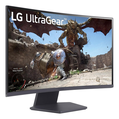 Monitor Gamer Lg 27gs60qc-b 27 Qhd+ Curvo Va 180hz 1ms Gtg Negro