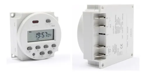 comprar Timer Horario Programable Hora Y Minuto 12vdc, Salida Rele
