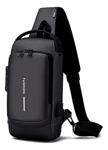 Morral Bolso Manos Libres Pechero Impermeable Antirrobo Usb