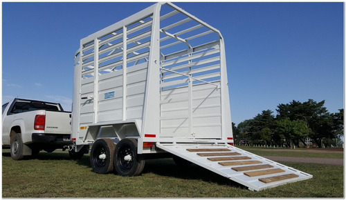 Imagen 4 de 16 de Acoplado Trailer Jaula Para 2 Caballos (ja1009)