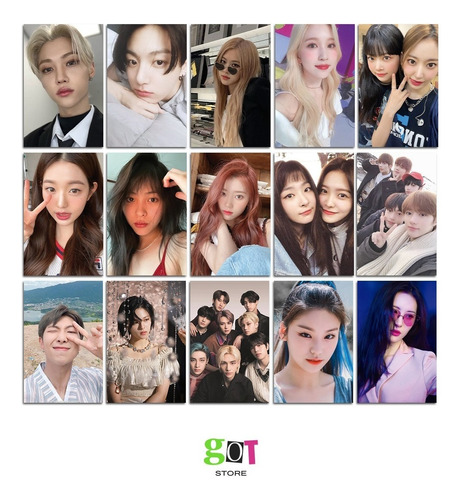 50 Photocard Personalizadas Kpop - Gotthestore