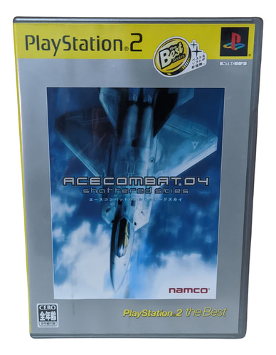 Jogo Ace Combat 04 Shattered Skies The Best Japones Ps2 (Usado)