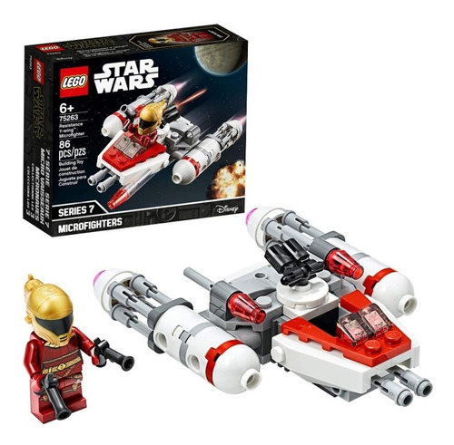 Set Construccion Lego Star Wars Microfighters Y-wing Resiste