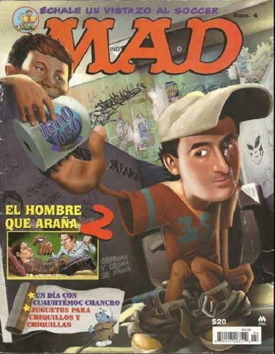 Revista Mad México No. 4 - El Hombre Que Araña 2