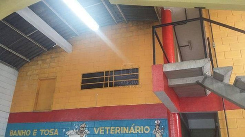 Galpão Para Alugar, 250 M² Por R$ 6.500,00/mês - Jardim São Caetano - São Caetano Do Sul/sp - Ga0376