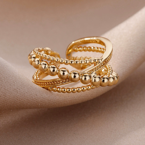 Anillo Acero Quirúrgico Talle Ajustable