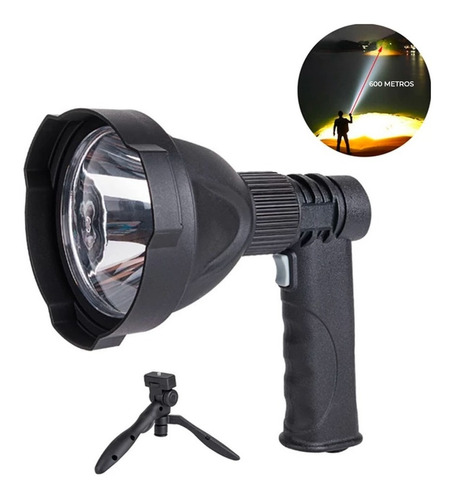 Reflector Linterna Led Busca Huella Recargable 800 Metros Color de la luz Luz Fria