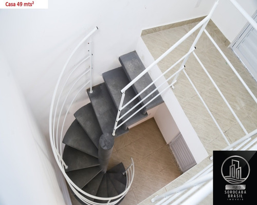 Sobrado Com 1 Dormitório À Venda, 49 M² Por R$ 145.000 - Jardim Santa Esmeralda - Sorocaba/sp - Ca00073 - 67692348