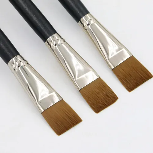 Square Foundation Brush Flat Makeup Brush Para Mezclar