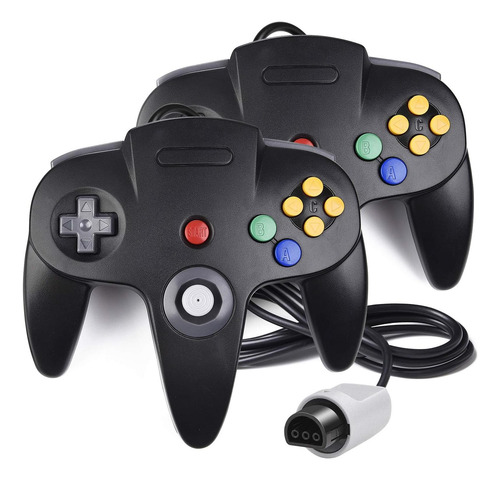 2 Pack N64 Controller, Innext Classic Wired N64 64-bit Game