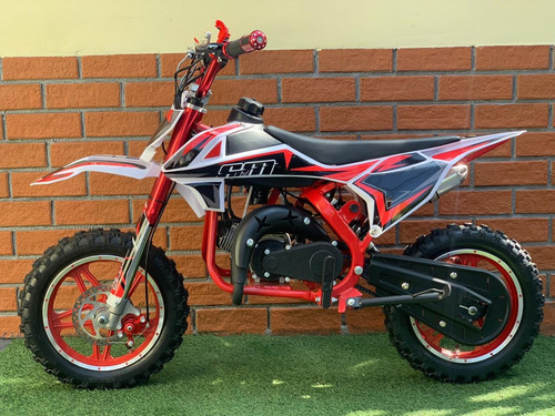 Imagen 2 de 14 de Cross Moto Para Niño 60 A Gasolina 2 Tiempos
