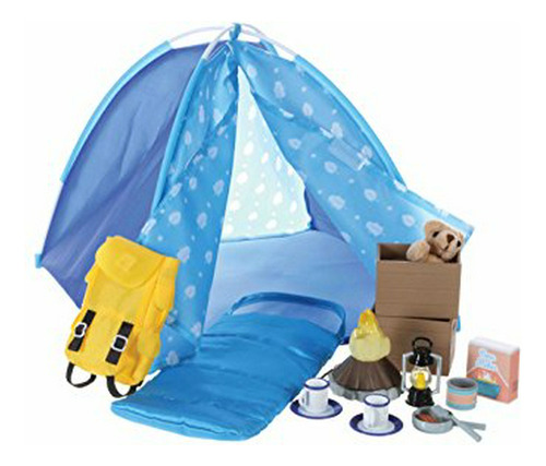 Set De Juego Camping Lottie Con Accesorios Camping.