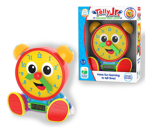 The Learning Journey - Reloj De Tiempo De Ensenanza Telly Jr