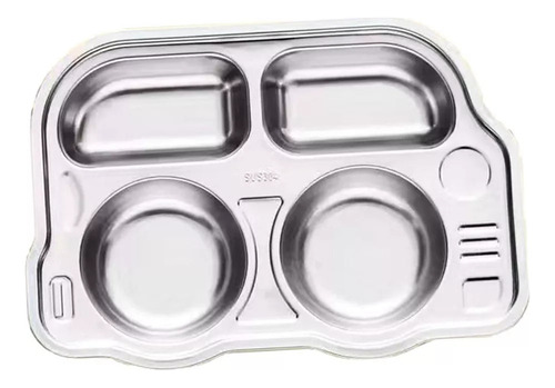 Prato De Comida De Desenho Animado