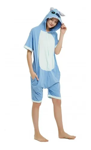 Pijama Lilo Y Stitch Kigurumi Enterito De Verano