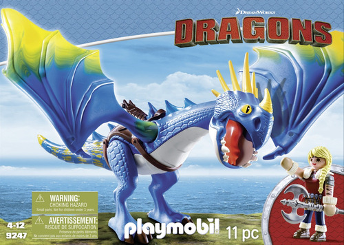 Bloques Para Armar Playmobil Dragons Astrid Y Tormenta Cantidad de piezas 11
