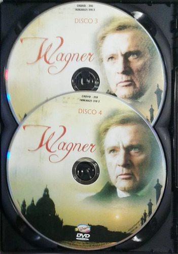 Box 4 Dvd's Wagner Richard Burton Vanessa Redgrave Raro (Usado)
