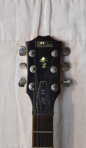 Guitarra Hohner Professional Se 35 Diestro Marrón Claro Palo De Rosa (Usado)