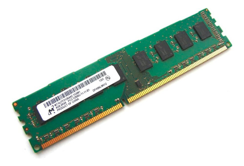 Memoria De Desktop Micron 8gb 2rx8 Ddr3 Pc3-1600 Mhz 1.5v