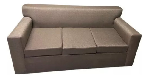 Sillon Cama 2 Plazas Lejaim Tela Chenille Suave Con Mecanismo Incluye Colchon