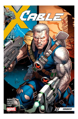 X-men Cable Conquest Tpb- Marvel Comics  Robot Negro