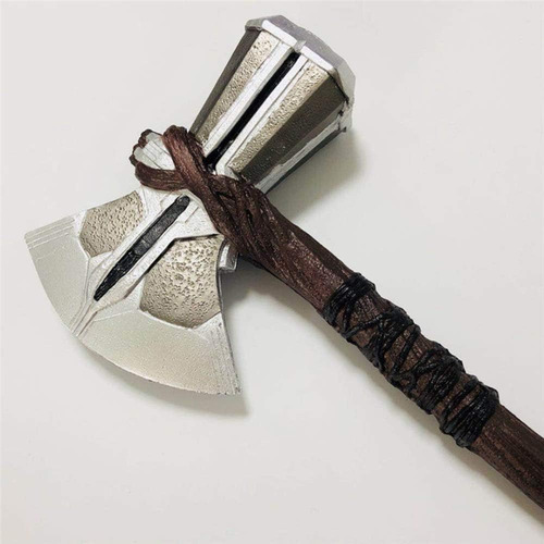 Damdos Halloween Prop Cosplay Arma De 72 Cm Pu Foam Axe Hamm