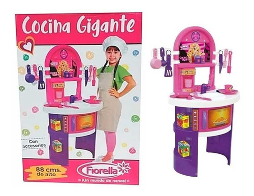 Cocina Gigante 88cm Fiorella C/accesorios