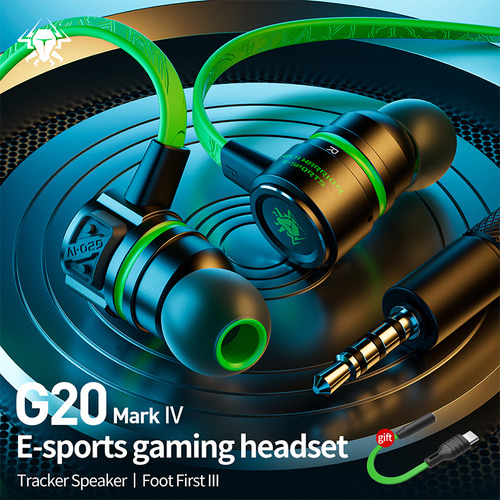Audífonos Gamer Universales Dual-plug G20 En Línea