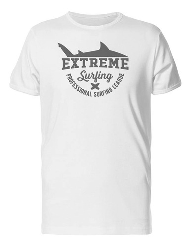 Surf Extremo Profesional, Gris Camiseta De Hombre