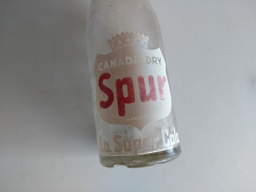 Antigua Botella Refresco Canada Dry Spur Cola Original Colec (Usado)