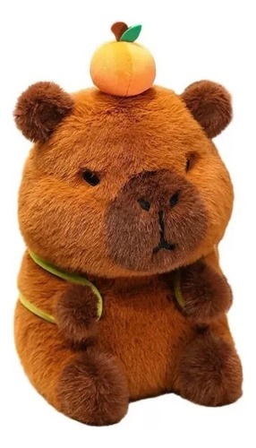 Capibara Peluche,capibara Peluche Grande Mochila De Aguacate