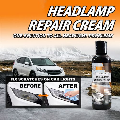 O Auto Headlight Restorer Auto Headlight Scratch Yellow 7005
