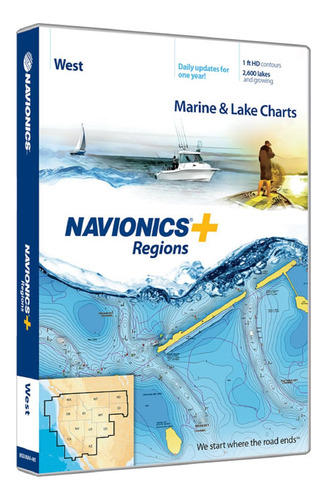 Cartas Marinas Y Lacustres De Las Regiones Navionics Plus En